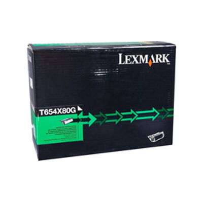 Immagine di Lexmark - Toner - Nero - T654X80G - 36.000 pag [T654X80G]