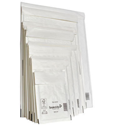 Immagine di Busta imbottita Mail Lite  - formato E (22x26 cm) - bianco - Sealed Air  - conf. 10 pezzi [100405567]