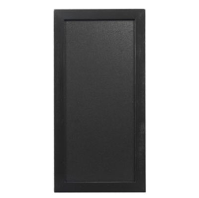 Immagine di Lavagna Woody - cornice nera - 20x40 cm - Securit [WBW-BL-20-40]