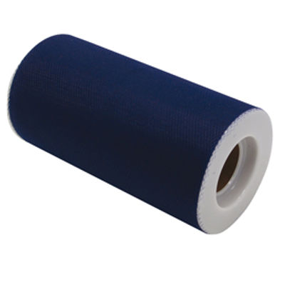 Immagine di Tulle - blu - in rotolo da 12,5 cm x 25 mt - Big Party [85063]