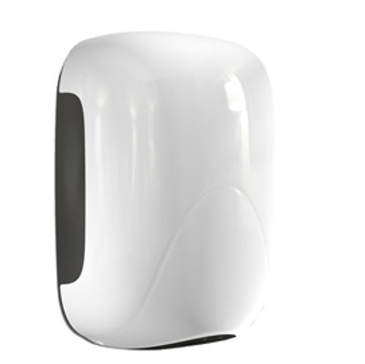 Immagine di Asciugamani automatico Mini Zefiro - 23,8x15,6x9,9 cm - 900 W - ABS - bianco lucido - Medial International [704390]