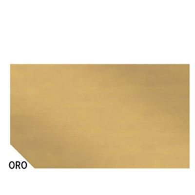 Immagine di Carta velina - 50 x 70 cm - 24 gr - oro - Rex Sadoch - busta 25 fogli [KV205ORO]