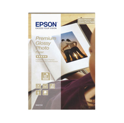 Immagine di Epson - Premium Glossy Photo Paper - 10x15cm - 40 Fogli - C13S042153 [C13S042153]
