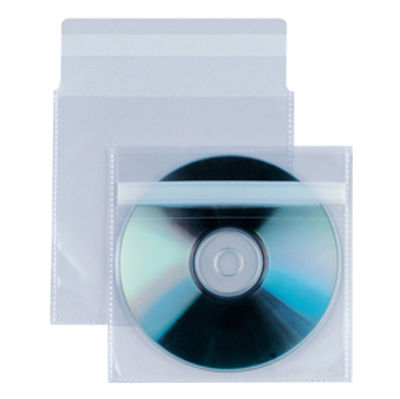 Immagine di Buste a sacco Insert CD AR - patella autoadesiva di chiusura - PPL - 125x120 mm - Sei Rota - conf. 25 pezzi [430103]