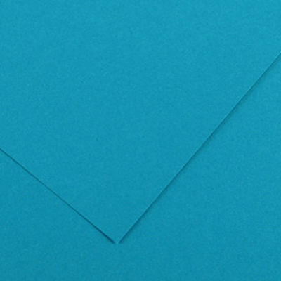 Immagine di Foglio Colorline - 70x100 cm - 220 gr - blu primario - Canson [200041207]