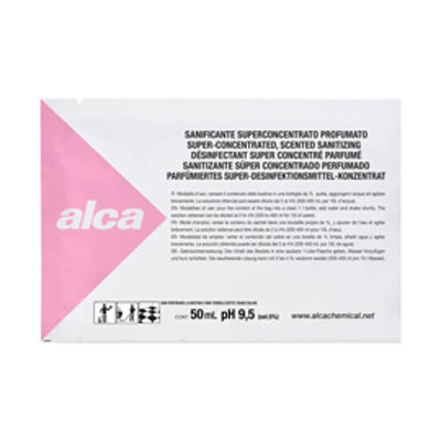 Immagine di Sanificante Linea Monodose - superprofumato - Alca - bustina da 50 ml [ALC1043]