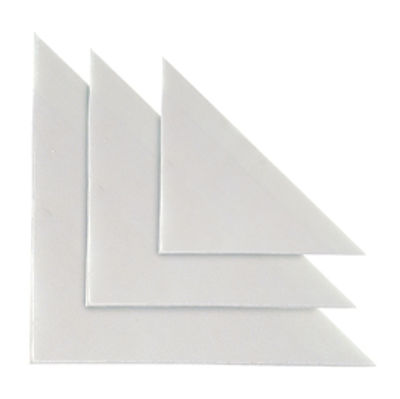 Immagine di Busta autoadesiva TR 17 - triangolare - PVC - 17 x 17 cm - trasparente - Sei Rota - conf. 10 pezzi [318125]