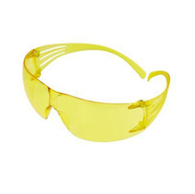 Immagine di Occhiali di protezione Securefit SF203AF - policarbonato - giallo - 3M [82202]