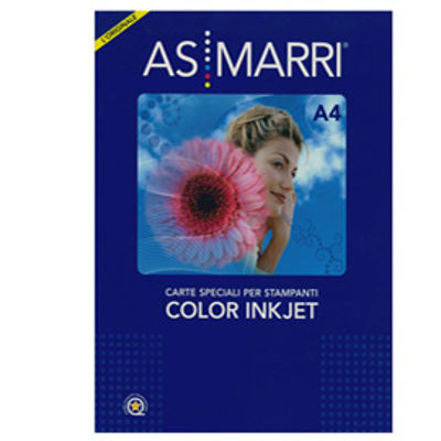 Immagine di Vinile color vambj 8304 - per inkjet - A4 - bianco - 10 fogli - As Marri [8304]