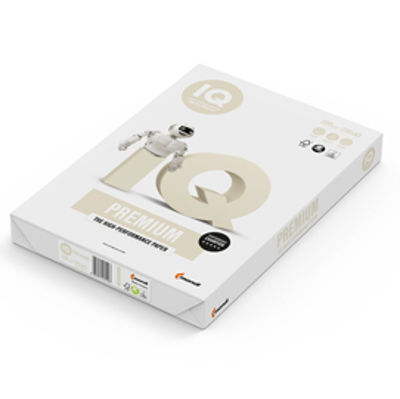 Immagine di Carta IQ Premium - A3 - 200 gr - bianco - Mondi - conf. 250 fogli [6052]