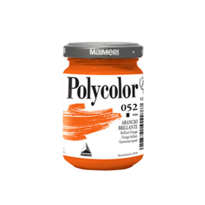 Immagine di Colore vinilico Polycolor - 140 ml - arancio brillante - Maimeri [M1220052]