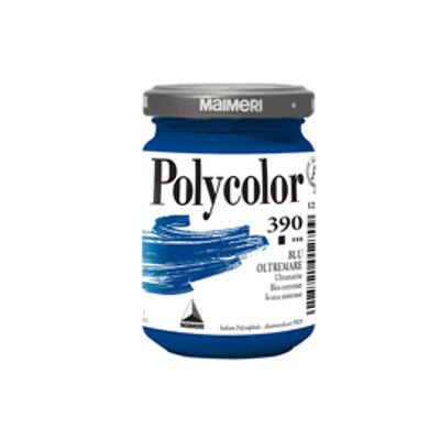 Immagine di Colore vinilico Polycolor - 140 ml - blu oltremare - Maimeri [M1220390]