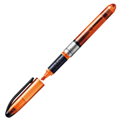 Immagine di Evidenziatore Stabilo Navigator - punta a scalpello - tratto da 1,0-4,0mm - arancio - Stabilo [545/54]