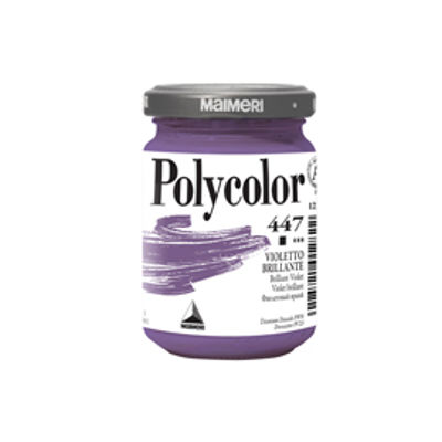 Immagine di Colore vinilico Polycolor - 140 ml - violetto brillante - Maimeri [M1220447]
