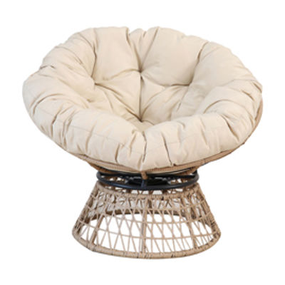Immagine di Poltrona Bora Bora in polyrattan color naturale [S2251043]