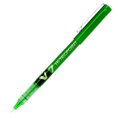 Immagine di Roller Hi Tecpoint V7 - punta 0,7 mm - verde - Pilot [011713]