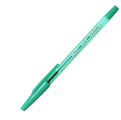Immagine di Penna a sfera BP S - punta media 1 mm - verde - Pilot [001633]