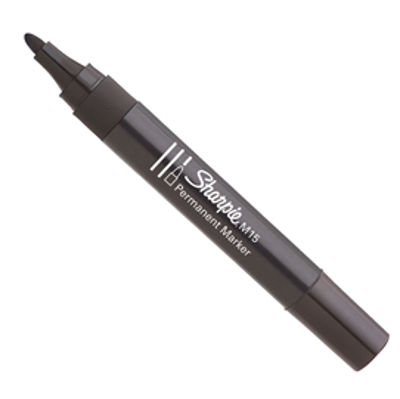 Immagine di Marcatore Permanente Sharpie M15 punta conica 2mm Nero [S0192584]