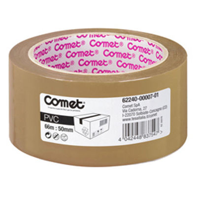 Immagine di Nastro Adesivo PVC Comet 50mmx66mt Trasparente [62240-00008-00]