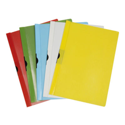 Immagine di Cartellina con Molla Methodo PVC 22x31cm Blu Dorso 7mm Spring File [X200705]