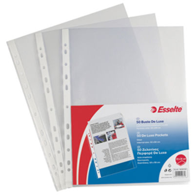 Immagine di CF.50 Buste perforate OFFICE - PPL lucido - f.to 22 x 30 cm [395097500]