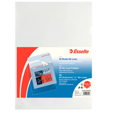 Immagine di 50 CARTELLINE A L 22X30 DE LUXE PPL 13/100 B.A ESSELTE [395084000]
