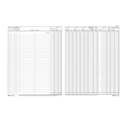 Immagine di REGISTRO IVA ACQUISTI 22 PAG. NUMERATE 31X24,5CM E2116N EDIPRO [E2116N]