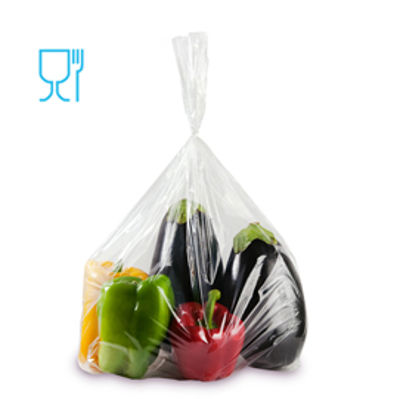 Immagine di CF. 50 SACCHETTI REX PER ALIMENTI IN PPL 15x25 cm GANDOLFI [GRO55801]
