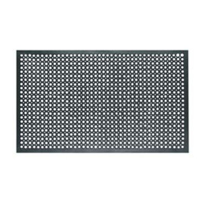 Immagine di Zerbino Entrance - gomma - 91x153 cm - nero - Velcoc [ZGENTR9115]