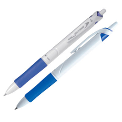 Immagine di Penna a sfera a scatto Acroball Pure White Begreen - punta 1,0mm - blu - Pilot [011294]