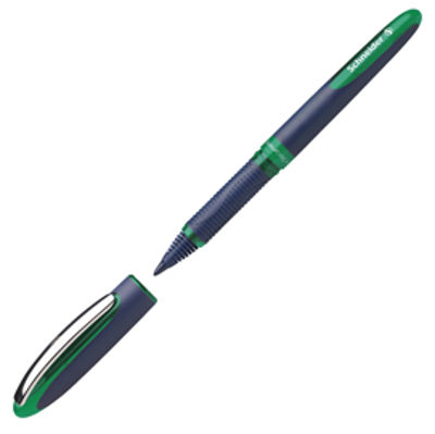 Immagine di Roller One Business con cappuccio  - tratto ultra smooth 0,6mm - verde - Schneider [P183004]