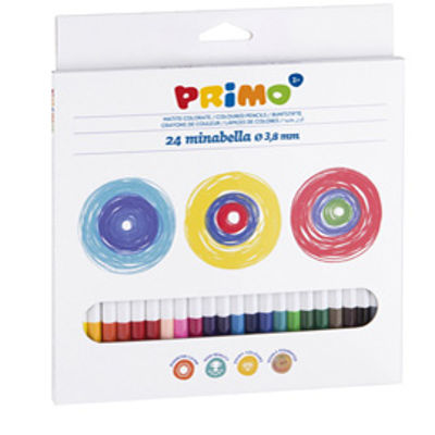 Immagine di AST APP 24 PASTELLI 3.8MM MINABELLA PRIMO  [523MINAB24]