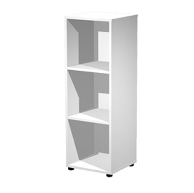 Immagine di Contenitore Maxi Rainbow - 3 caselle a giorno - 41x40x120,6 cm - bianco - Artexport [3MAXM-3]