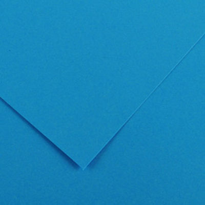 Immagine di Foglio Colorline - 70x100 cm - 220 gr - azzurro - Canson [200041208]