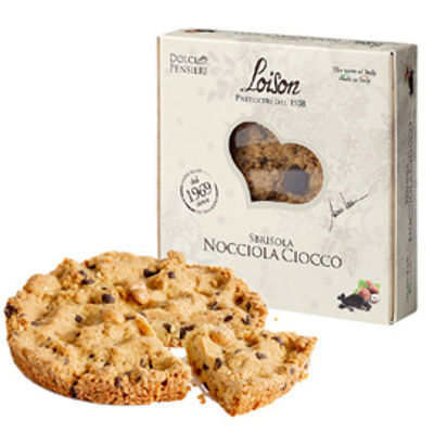 Immagine di Torta sbrisola nocciola ciocco - 200gr - Loison [531]