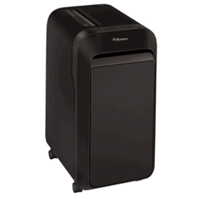 Immagine di Distruggidocumenti a microframmenti Automax - 20  fogli - ciclo di lavoro 25 on e 15 off - 30lt - Fellowes [5050401]