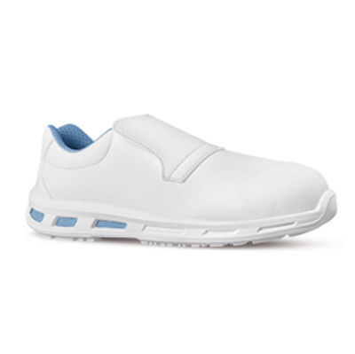 Immagine di Calzatura di sicurezza Blanco S2 SRC - pelle idrorepellente - bianco - taglia 44 - U-Power [RL20272-44]