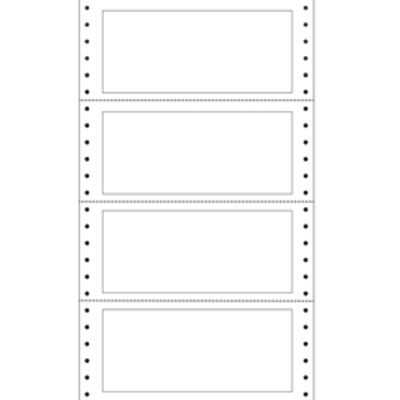 Immagine di Etichette adesive in modulo TT951 - 140 x 60 mm - per passaggi proprietA' - Markin - scatola da 400 etichette [X200TT951]