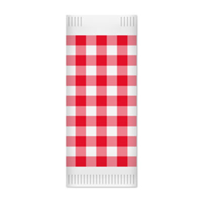 Immagine di Porta posate Tissue decorati - fantasia Snack - Fato - conf. 1000 pezzi [88203400]