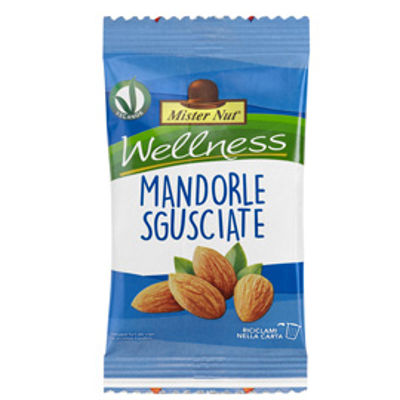 Immagine di Mandorle al naturale - 25 gr - Mister Nut [118061306115]