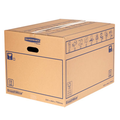 Immagine di Scatola SmoothMove - per traslochi standard - 100 L - cartone - Bankers Box [6208401]