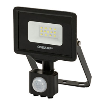 Immagine di Proiettore LED PadLight5 - luce bianca naturale 4000 K - 10 W - nero - Velamp [IS743-5-4000K]