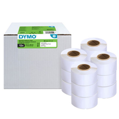 Immagine di Rotolo etichette per Indirizzi Standard - 28 x 89 mm - bianco - Dymo - value pack 12 pezzi [2093091]