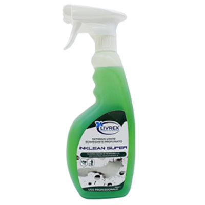 Immagine di Detergente sgrassatore Inklean Super menta trigger 750ml Livrex [LX3061]