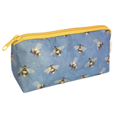 Immagine di Astuccio c/zip Bees - 19,5 x 8 x 6 cm - carta lavabile 100 gr - Kartos [01405400]