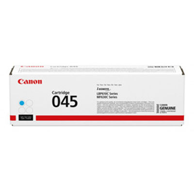 Immagine di TONER CIANO 045 I-SENSYS MF 630 1.300PG CANON [1241C002]