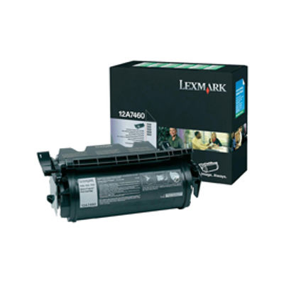 Immagine di Lexmark - Toner - Nero - 12A7460 - return program - 5.000 pag [12A7460]