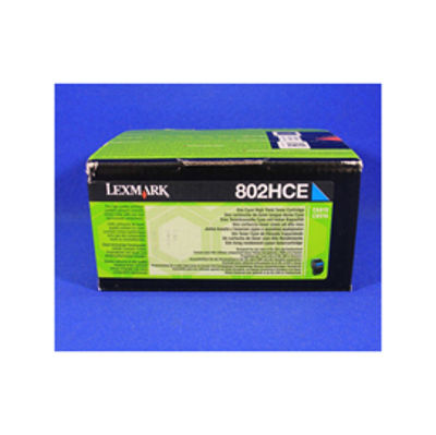 Immagine di Lexmark - Toner - Ciano - 80C2HCE - 3.000 pag [80C2HCE]
