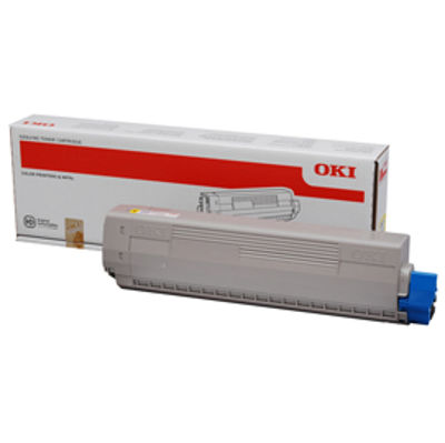 Immagine di Oki - Toner - Giallo - C831/C841 - 44844505 - 10.000 pag [44844505]