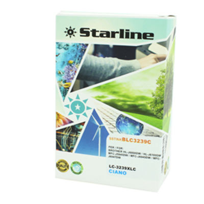 Immagine di CARTUCCIA INK CIANO PER PRINT C/BROTHER LC-3239XLC [JNBR3239C]